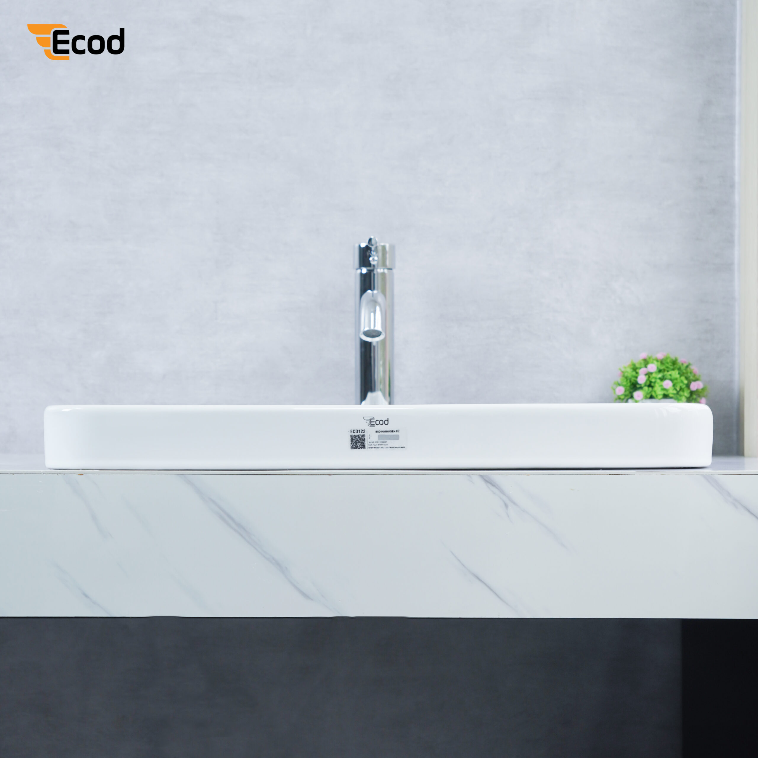 Chậu bán âm ECD122