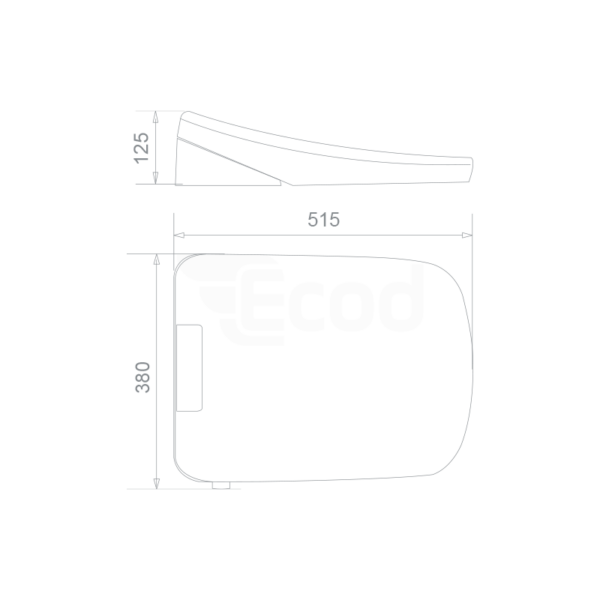 Nắp rửa điện tử EBN1808