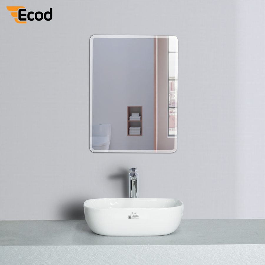 Gương 45x60 cn trơn ecod 1