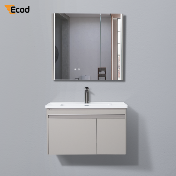 Bộ tủ gương lavabo phòng tắm EC8050