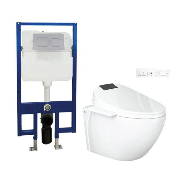 Bồn cầu treo tường nắp rửa điện tử EB266/EBK288/EBN1807