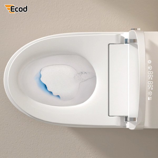 Tìm Hiểu Chức Năng Xả Bọt Trên Bồn Cầu Thông Minh Ecod