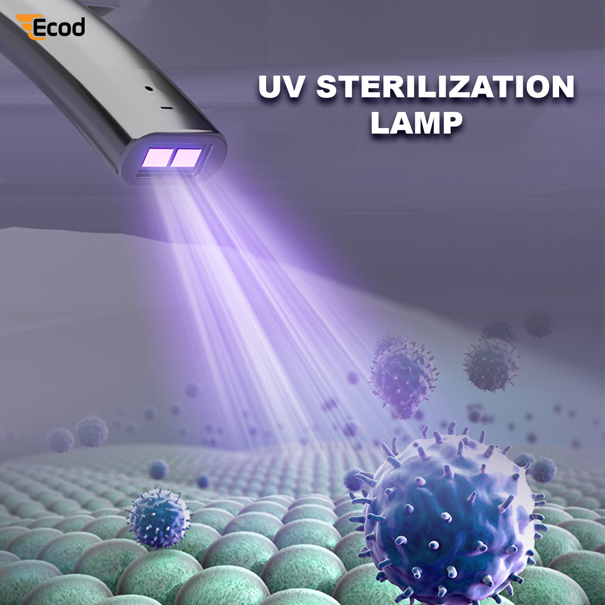 Đèn UV trên bồn cầu thông minh ECOD là gì?